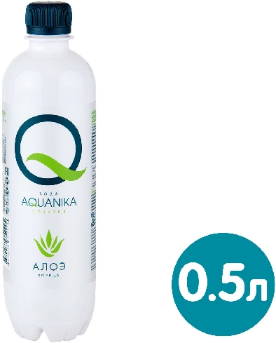 Напиток Aquanika Алоэ и корица 500мл