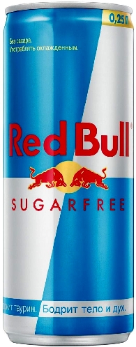 Напиток Red Bull энергетический без сахара 250мл