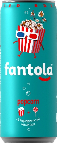 Напиток Fantola Popcorn 330мл 9014070  Минск