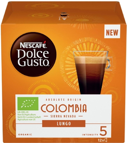 Кофе в капсулах Nescafe Dolce Gusto Lungo Colombia 12шт
