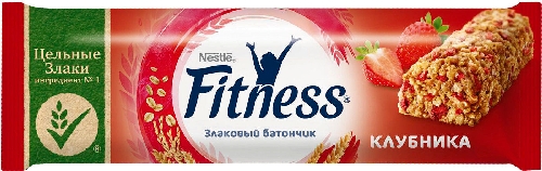 Батончик Nestle Fitness с клубникой  