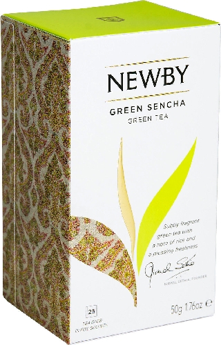 Чай зеленый Newby Green Sencha 25*2г