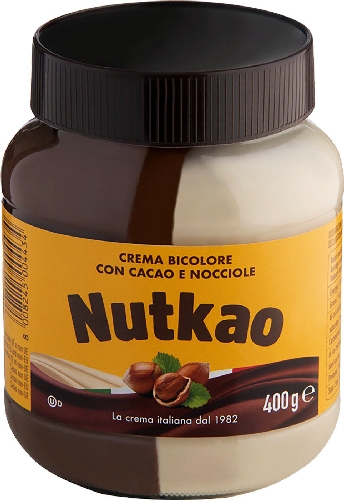 Паста Nutkao Шоколадно-молочная с лесным  