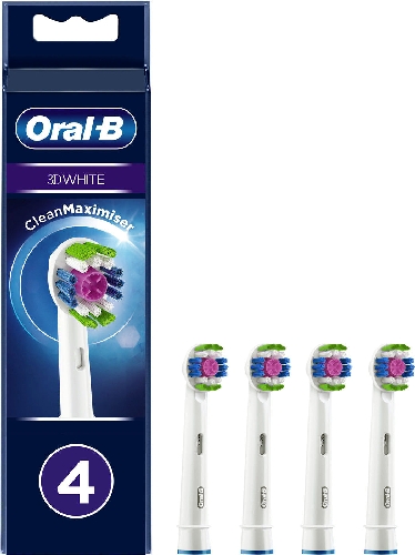 Сменные насадки для зубных щеток Oral-B 3D White EB18 4шт