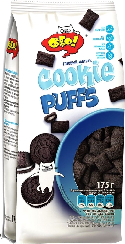 Готовый завтрак Ого Cookie Puffs
