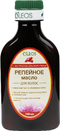 Масло репейное Oleos с экстрактом