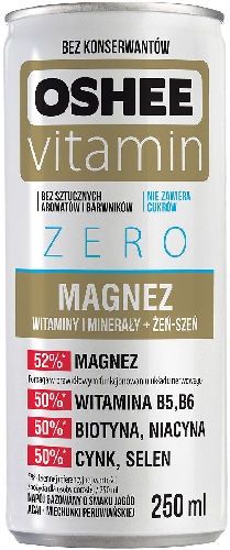 Напиток Oshee Zero Magnesium со  Губкин