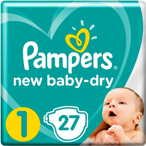 Подгузники Pampers New Baby-Dry 2–5кг  