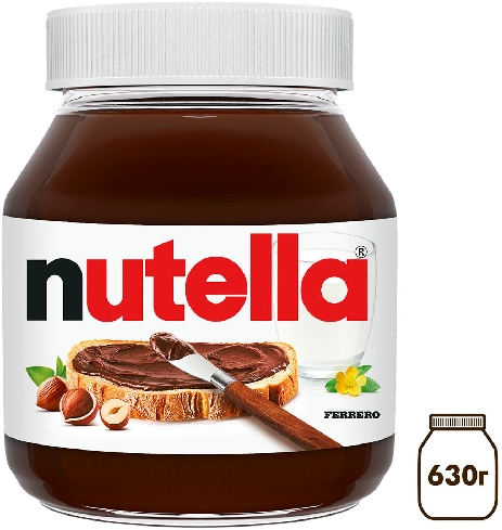 Паста Nutella ореховая с добавлением  