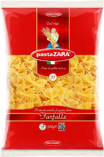 Макароны Pasta ZARA №31 Farfalle