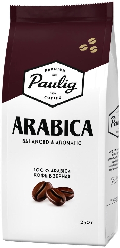 Кофе в зернах Paulig Arabica 250г