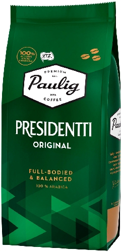 Кофе в зернах Paulig Presidentti Original 250г