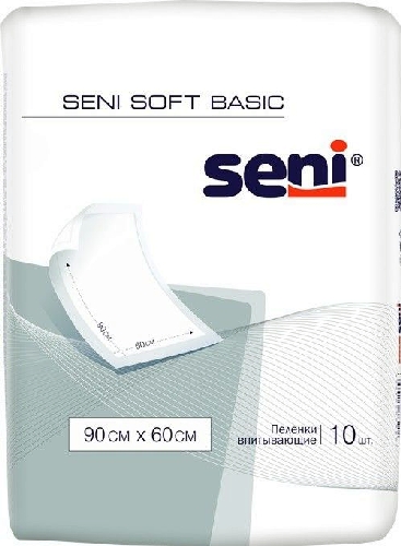 Пеленки Seni Soft Basic 90*60см