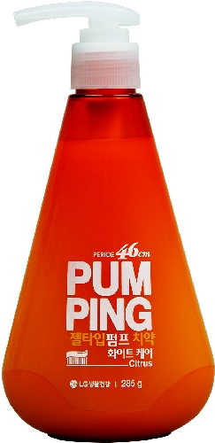 Зубная паста Perioe Whitening Pumping Citrus 285г