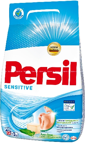 Стиральный порошок для чувствительной кожи Persil Sensitive 3кг