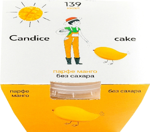Десерт-пирожное Candice манго 100г
