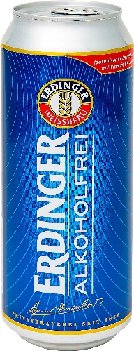 Пиво Erdinger безалкогольное 0.4% 500мл  Фокино