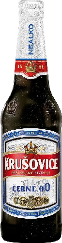 Пиво Krusovice Cerne безалкогольное 0.3%