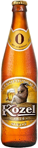 Пиво Velkopopovicky Kozel светлое безалкогольное  Бийск