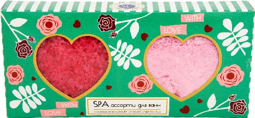 Подарочный набор Spa by Lara Coco mint ассорти соли для ванны