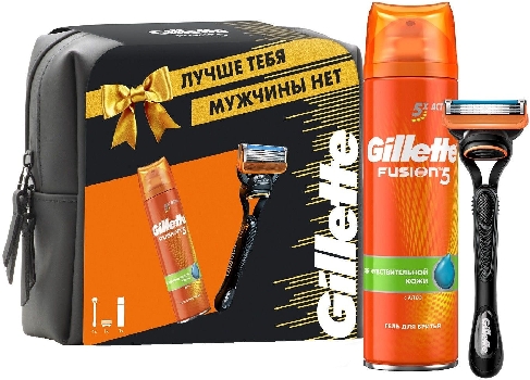 Подарочный набор Gillette Fusion Бритва