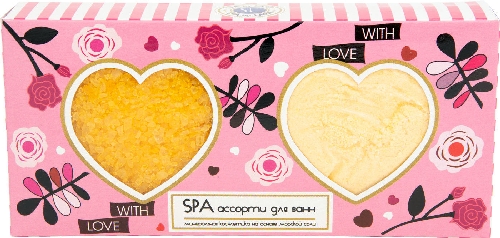 Подарочный набор Spa by Lara Juicy Fruit ассорти соли для ванны