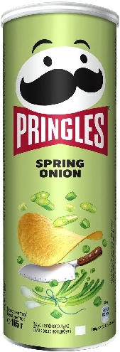 Чипсы Pringles со вкусом зеленого лука 165г
