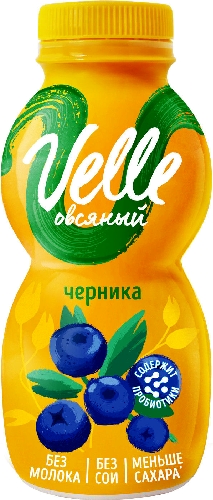 Продукт овсяный питьевой Velle Черника  