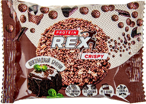 Хлебцы протеино-злаковые Proteinrex шоколадный Брауни