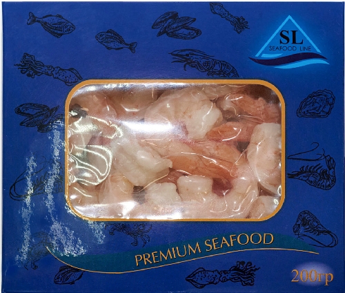 Креветки Premium Seafood Vannamei очищенные  Москва