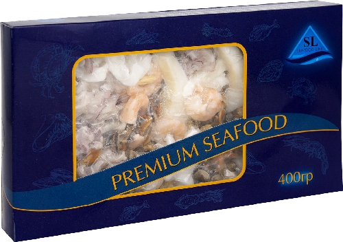 Морской коктейль Seafood Line Premium мороженный 400г