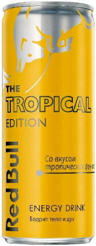 Напиток Red Bull Tropical Edition энергетический 250мл