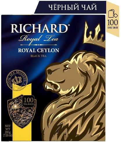 Чай черный Richard Royal Ceylon 100*2г