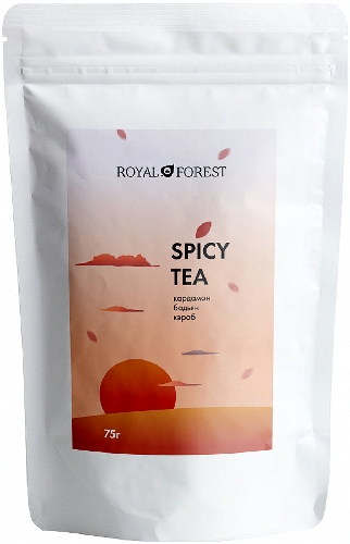 Чай черный Royal Forest Масала пряный 75г
