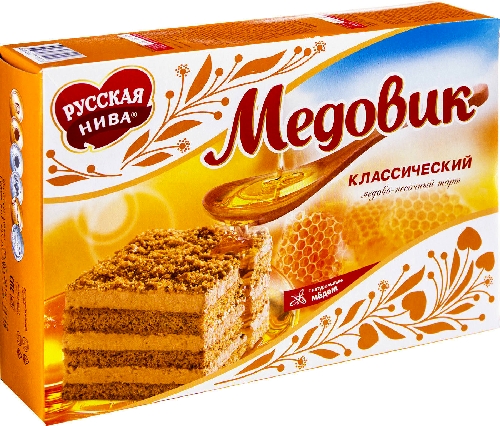 Торт Русская нива Медовик классический 420г