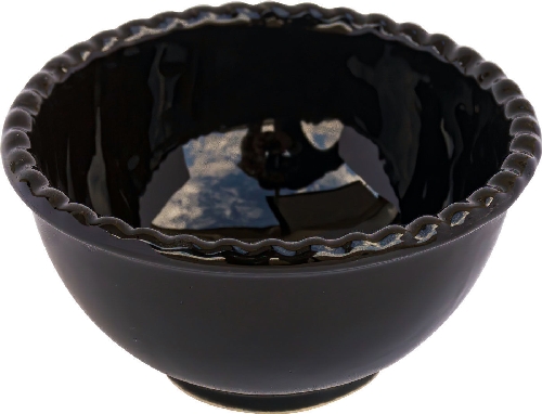 Салатник Ceramisia Perla Черный 14.3см