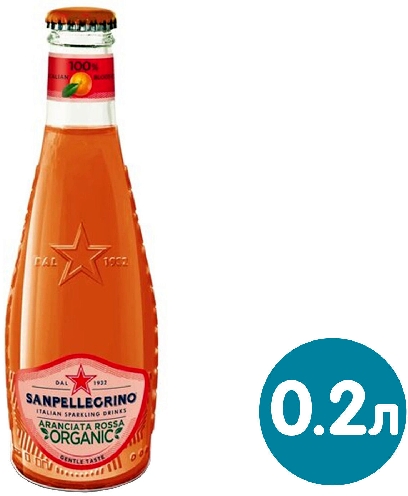 Напиток Sanpellegrino Organic Aranciata Rossa