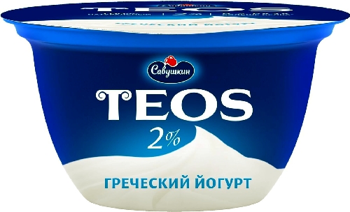 Йогурт Савушкин Греческий 2% 140г  Орел
