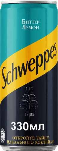 Напиток Schweppes Биттер Лемон 330мл  Икряное