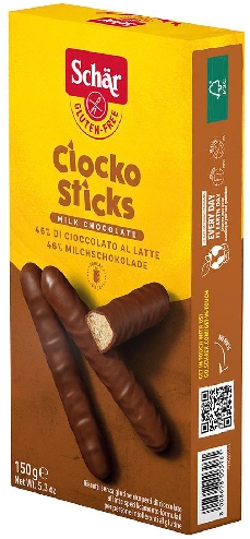Печенье Schar Ciocko Sticks шоколадное без глютена 150г