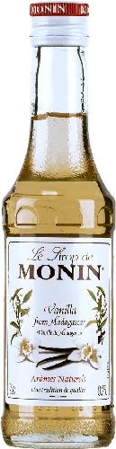 Сироп Monin Vanilla Syrup со вкусом и ароматом ванили 250мл