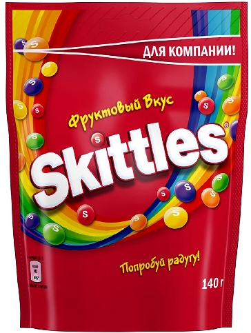Драже Skittles Фрукты 140г 9020781  Астрахань