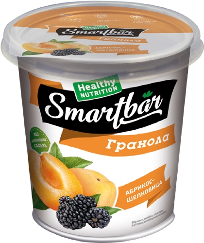 Сухой завтрак Smartbar Гранола с абрикосом и шелковицей 50г
