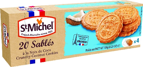 Печенье St Michel Кокосовое 120г