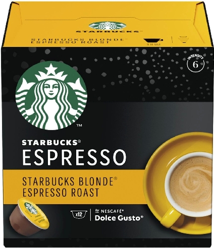 Кофе в капсулах Starbucks Blonde Espresso Roast для системы Nespresso 10шт
