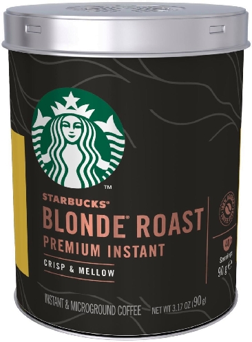 Кофе растворимый Starbucks Premium Instant Blonde Roast 90г