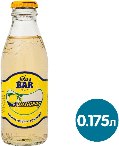 Напиток StarBar Лимонад 175мл 9013037