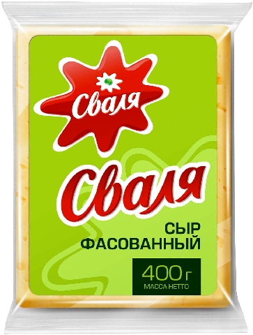 Сыр Сваля Тильзитер 45% 400г