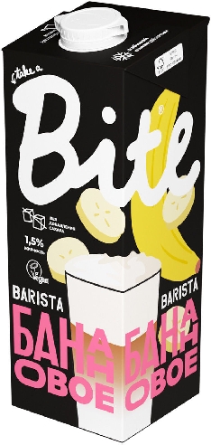 Напиток растительный Take a Bite Barista овсяно-банановый 1л