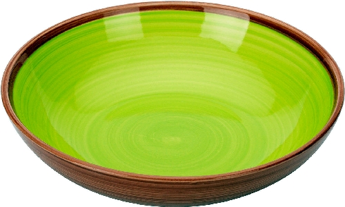 Тарелка суповая Fioretta Wood Green 20см